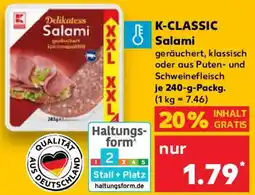 Kaufland K-CLASSIC Salami Angebot