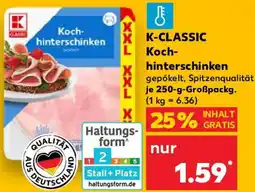 Kaufland K-CLASSIC Koch- hinterschinken Angebot