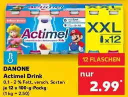 Kaufland DANONE Actimel Drink Angebot