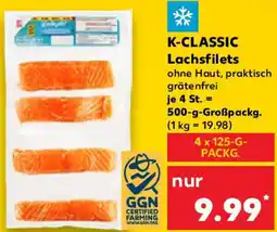 Kaufland K-CLASSIC Lachsfilets Angebot