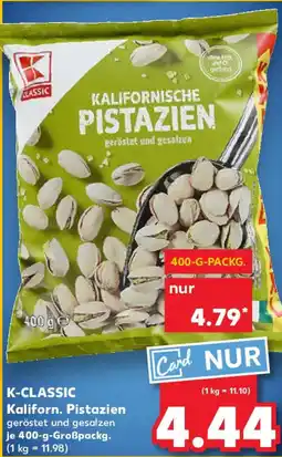 Kaufland K-CLASSIC Kaliforn. Pistazien Angebot