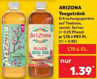 Kaufland ARIZONA Teegetränk Angebot