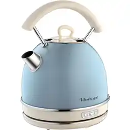 Netto Marken-Discount Ariete Wasserkocher Vintage Wasserkocher Blue, rund Angebot