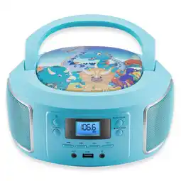 Netto Marken-Discount Cyberlux tragbarer Kinder CD-Player CD/MP3 USB Kinder Radio grün Angebot