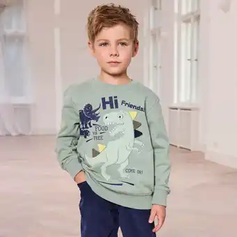 NKD Kinder-Jungen-Sweatshirt mit Dino-Applikation Angebot