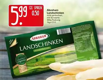 WEZ Abraham Landschinken 350g Angebot