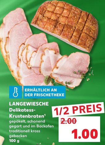 Kaufland Langewiesche Delikatess krustenbraten Angebot