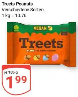 Globus Treets Peanuts Angebot