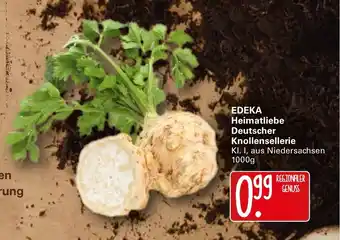 WEZ Edeka Heimatliebe Deutscher Knollensellerie 1000g Angebot