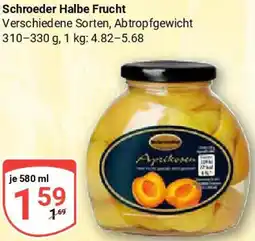 Globus Schroeder Halbe Frucht Angebot