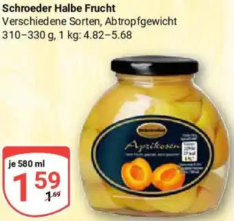 Globus Schroeder Halbe Frucht Angebot