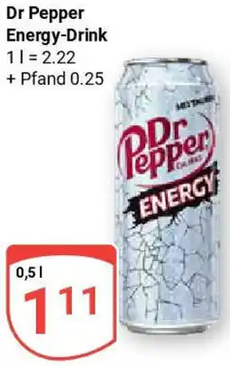Globus Dr Pepper Energy-Drink Angebot