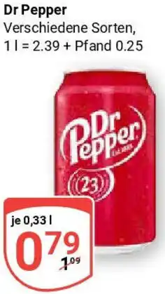 Globus Dr Pepper Angebot