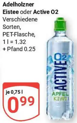 Globus Adelholzner Eistee oder Active O2 Angebot