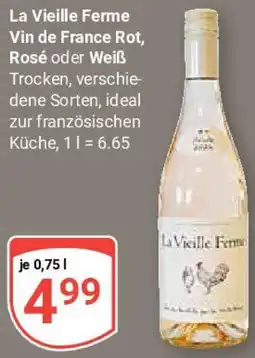 Globus La Vieille Ferme Vin de France Rot, Rosé oder Weiß Angebot