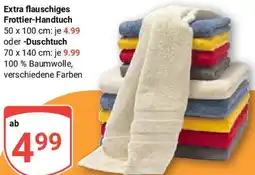 Globus Extra flauschiges Frottier-Handtuch oder Duschtuch Angebot
