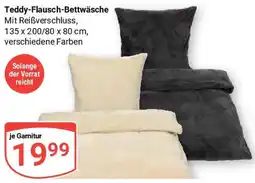 Globus Teddy-Flausch-Bettwäsche Angebot