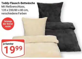 Globus Teddy-Flausch-Bettwäsche Angebot