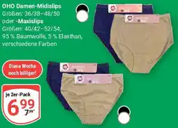 Globus OHO Damen-Midislips oder Maxislips Angebot