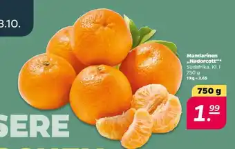 NETTO Mandarinen „Nadorcott“ Angebot