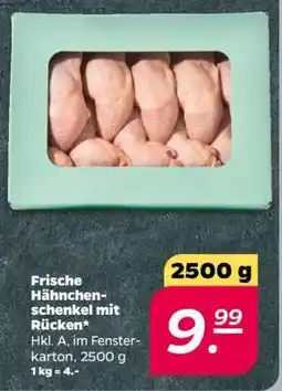 NETTO Frische Hähnchenschenkel mit Rücken Angebot