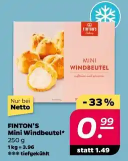 NETTO FINTON’S Mini- Windbeutel Angebot