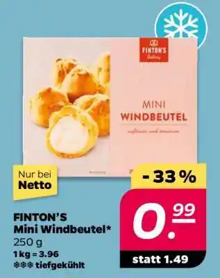 NETTO FINTON’S Mini- Windbeutel Angebot