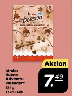 NETTO kinder Bueno Adventskalender Angebot
