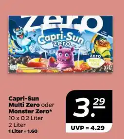 NETTO Capri-Sun Multi Zero oder Monster Zero Angebot