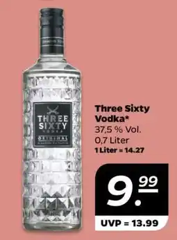 NETTO Three Sixty Vodka Angebot