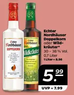 NETTO Echter Nordhäuser Doppelkorn oder Wildkräuter Angebot