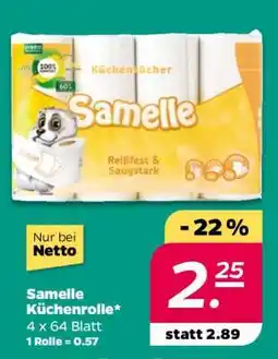 NETTO Samelle Küchenrolle Angebot