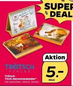 NETTO Trötsch Tisch-Adventskalender Angebot
