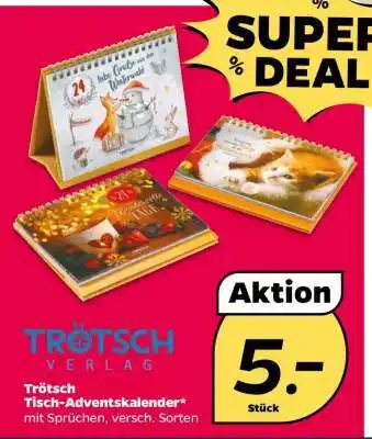 NETTO Trötsch Tisch-Adventskalender Angebot