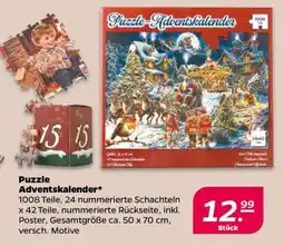 NETTO Puzzle Adventskalender Angebot