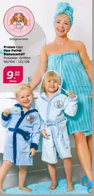 NETTO Frozen oder Paw Patrol Bademantel Angebot