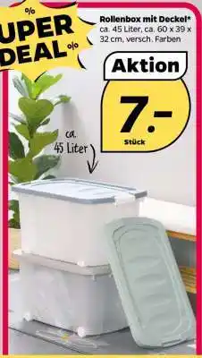 NETTO Rollenbox mit Deckel Angebot