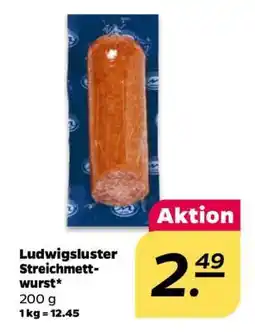 NETTO Ludwigsluster Streichmettwurst Angebot