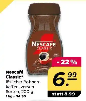 NETTO Nescafé Classic Angebot