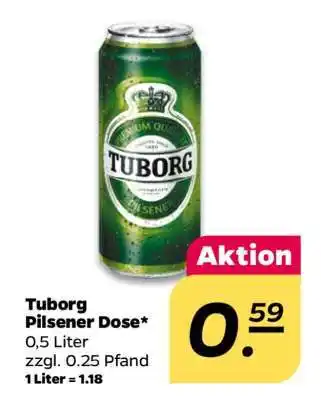 NETTO Tuborg Pilsener Dose Angebot