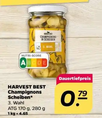 NETTO HARVEST BEST Champignons Scheiben Angebot