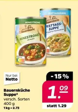 NETTO Bauernküche Suppe Angebot