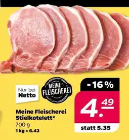 NETTO Meine Fleischerei Stielkotelett Angebot