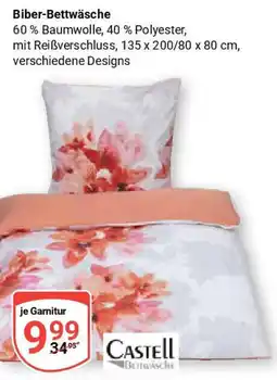 Globus Castell Biber-Bettwäsche Angebot