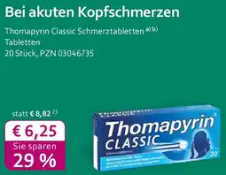 Mea Thomapyrin Classic Schmerztabletten Angebot