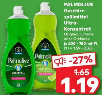 Kaufland PALMOLIVE Geschirrspülmittel Ultra Konzentrat Angebot