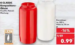 Kaufland K-CLASSIC Kompositions Öllicht Angebot