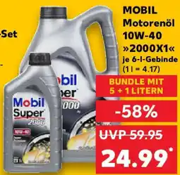 Kaufland MOBIL Motorenöl 10W-40 Angebot