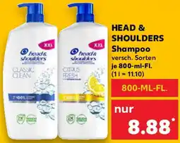 Kaufland HEAD & SHOULDERS Shampoo Angebot