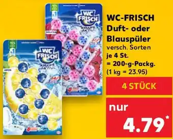 Kaufland WC-FRISCH Duft- oder Blauspüler Angebot